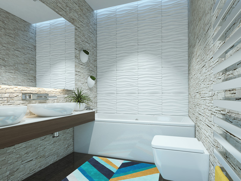 příklad interiéru domu