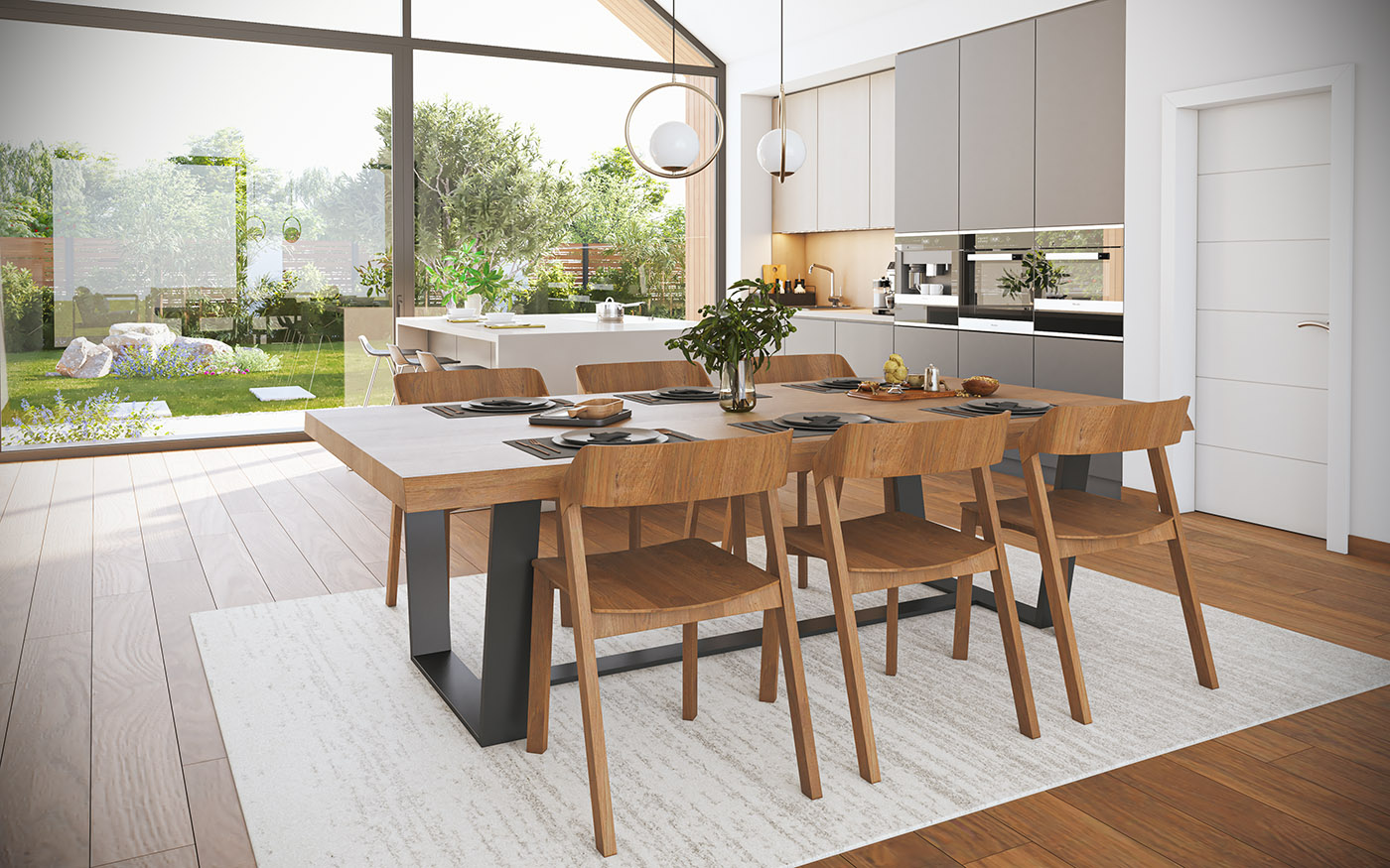 příklad interiéru domu