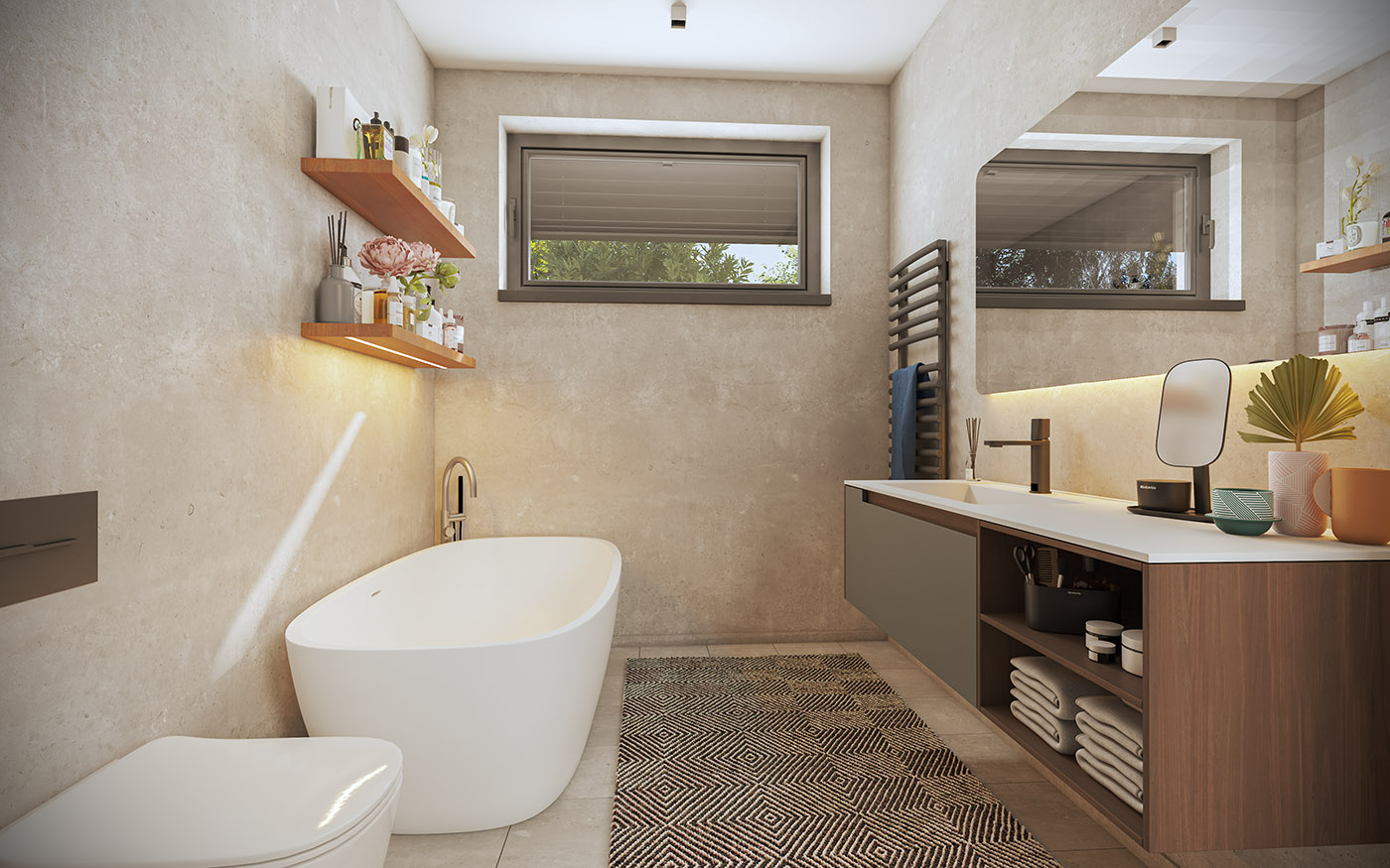 příklad interiéru domu