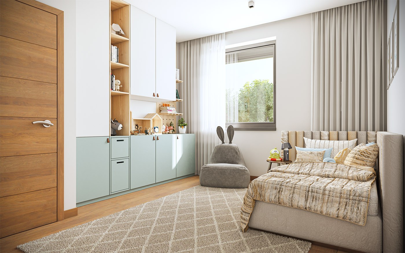 příklad interiéru domu