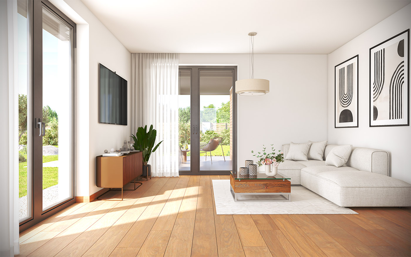 příklad interiéru domu