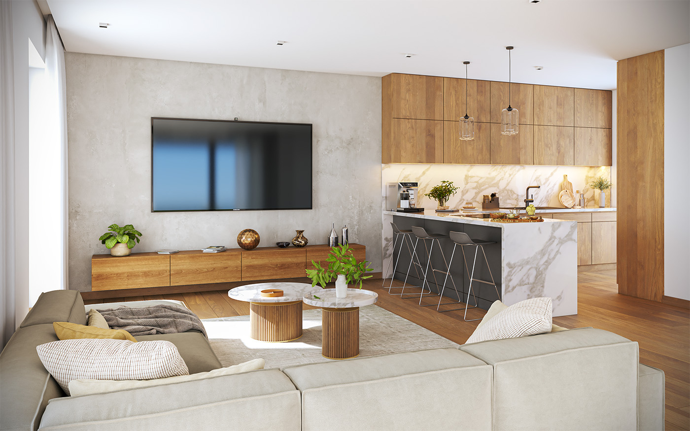 příklad interiéru domu