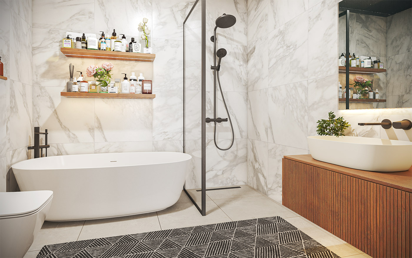 příklad interiéru domu