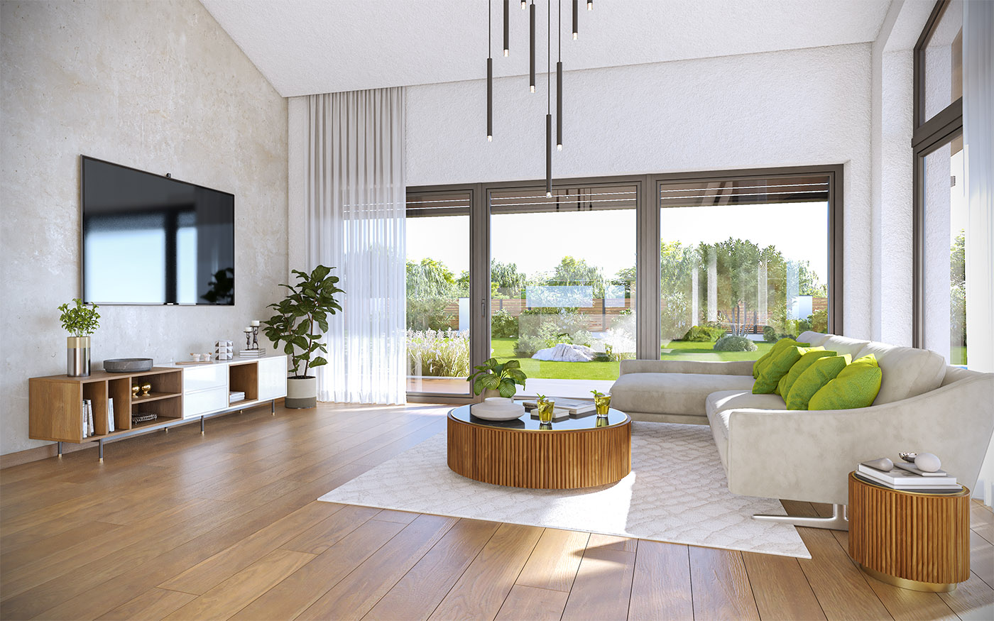 příklad interiéru domu