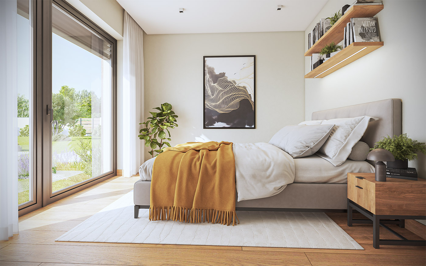 příklad interiéru domu