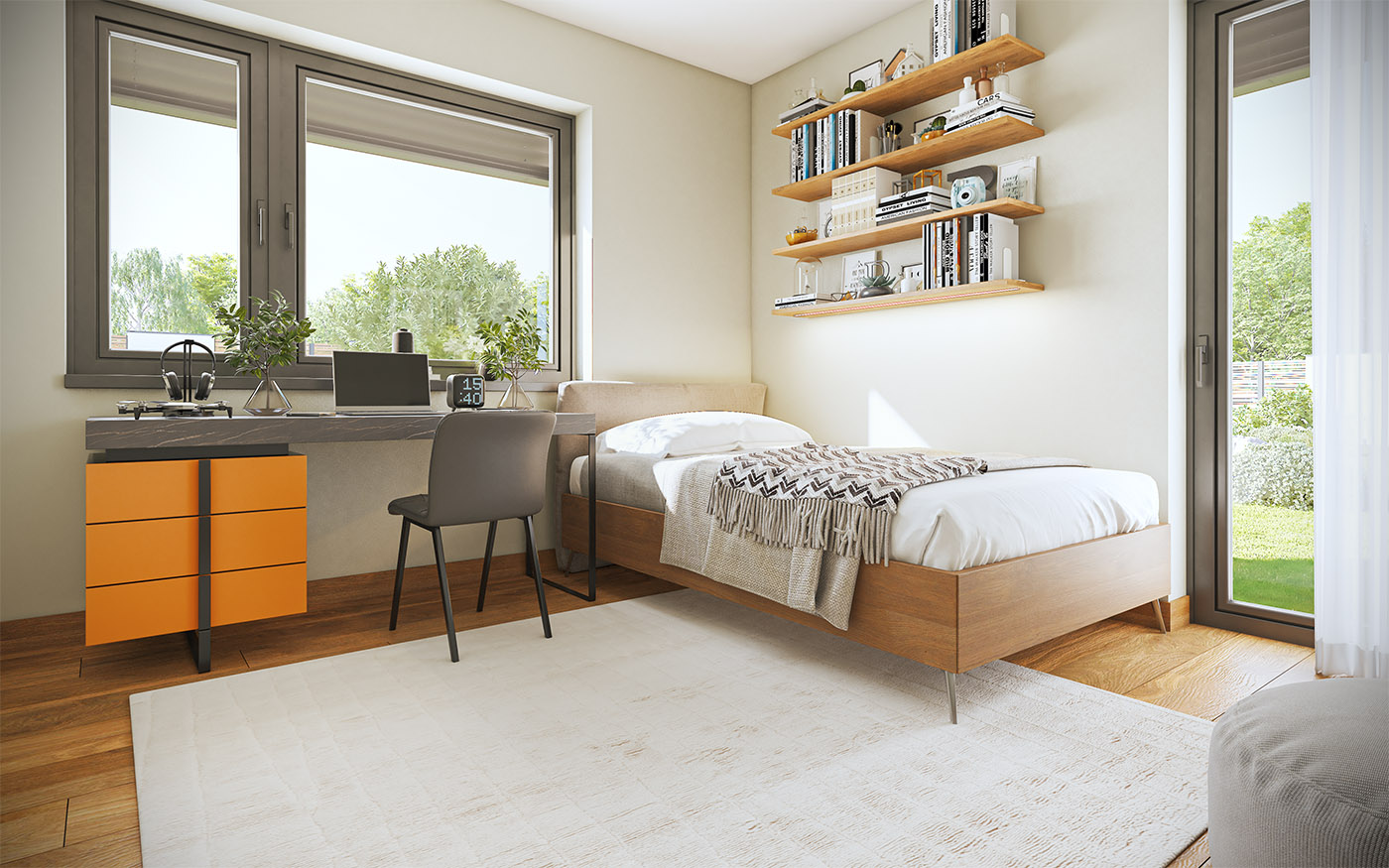 příklad interiéru domu