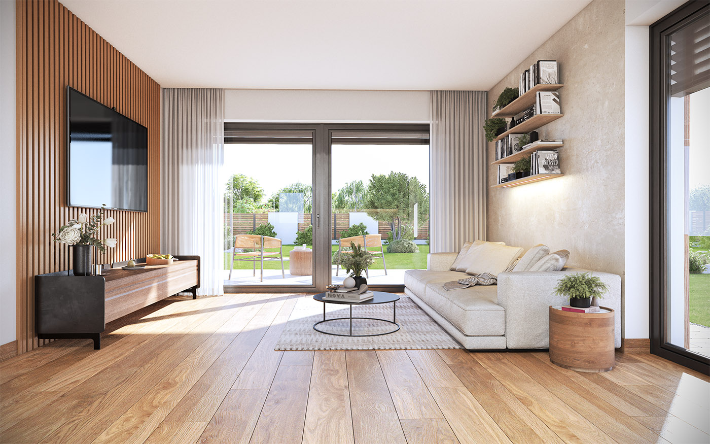 příklad interiéru domu