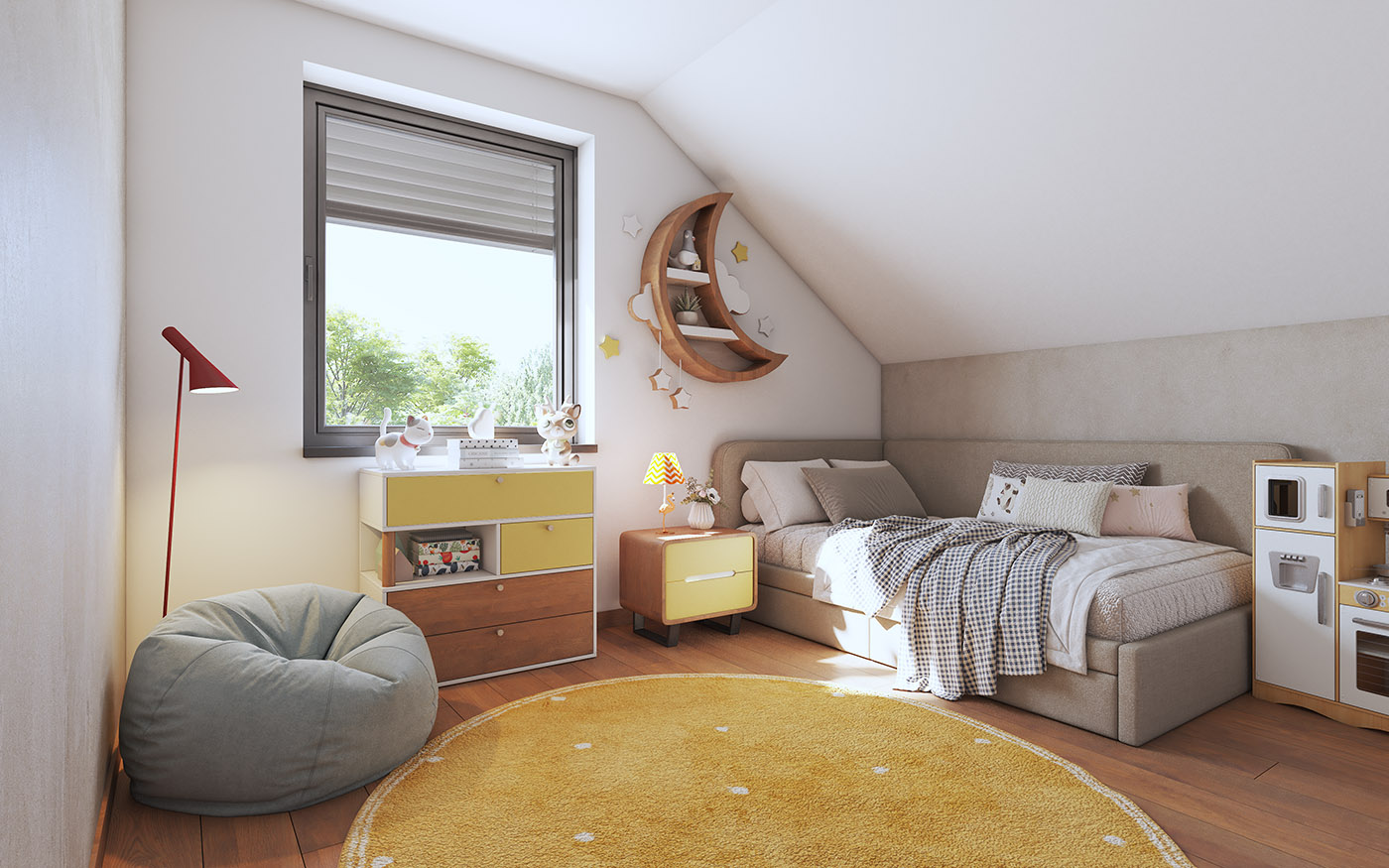 příklad interiéru domu