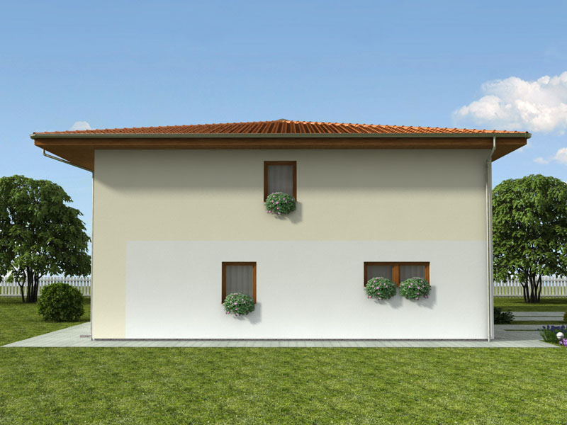 pohled domu