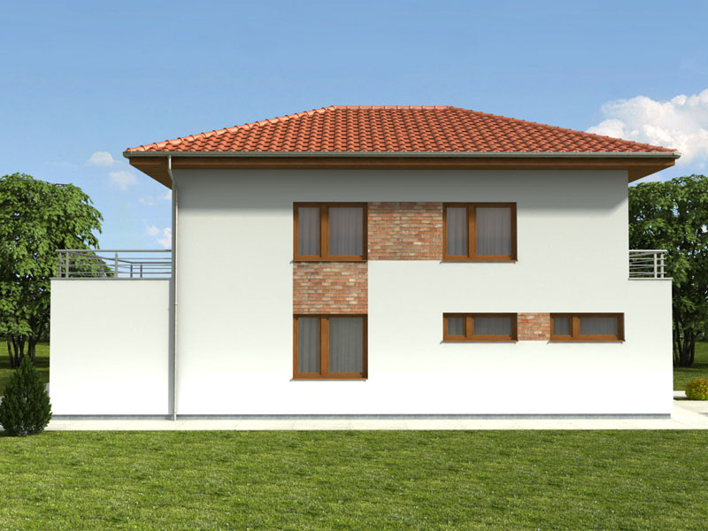 pohled domu