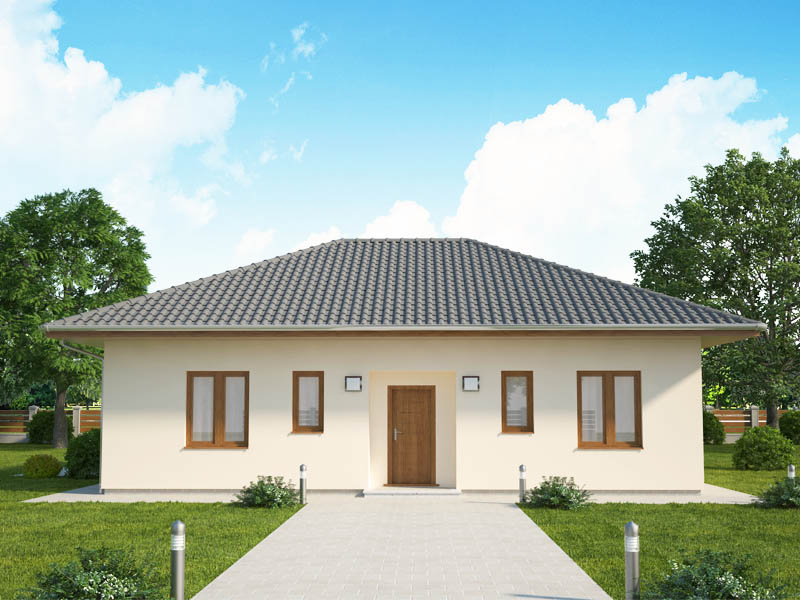 pohled domu