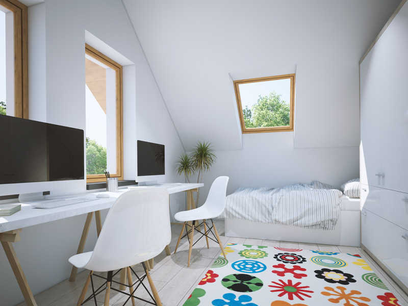 příklad interiéru domu