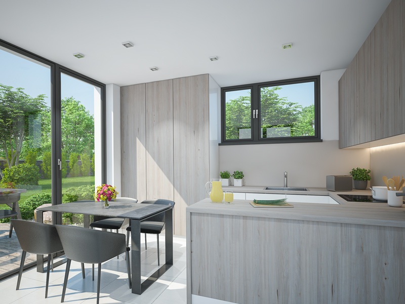 příklad interiéru domu