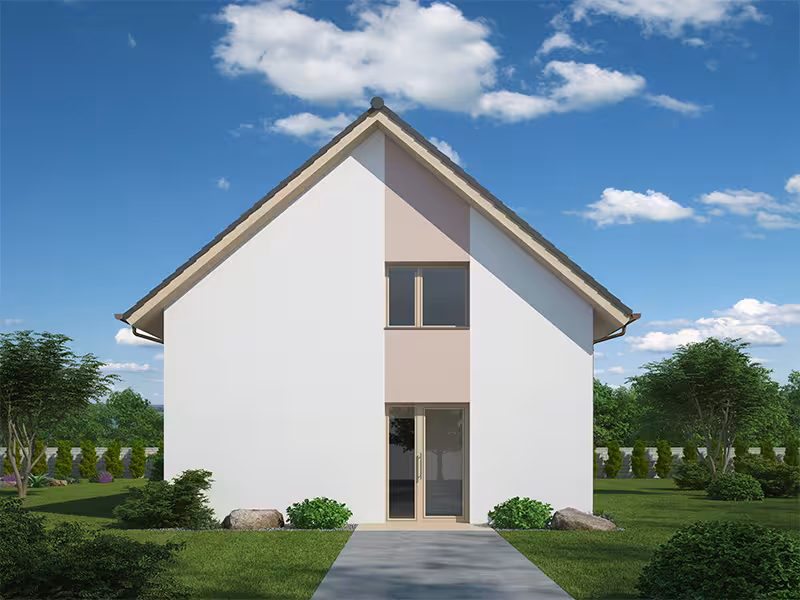 pohled domu