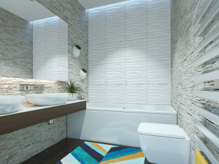 příklad interiéru domu