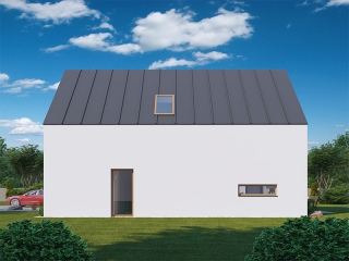 pohled domu