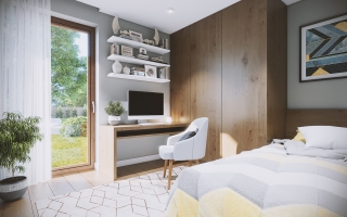 příklad interiéru domu