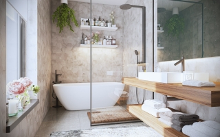 příklad interiéru domu