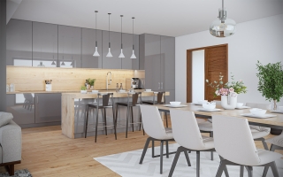 příklad interiéru domu