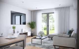 příklad interiéru domu