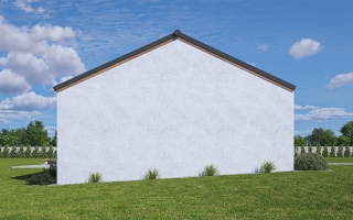 pohled domu