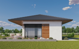 pohled domu