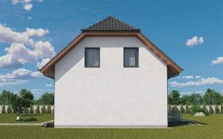 pohled domu