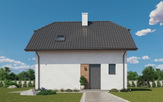 pohled domu