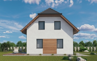 pohled domu