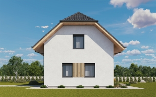 pohled domu
