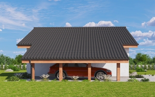 pohled domu