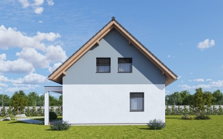 pohled domu
