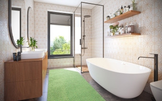 příklad interiéru domu