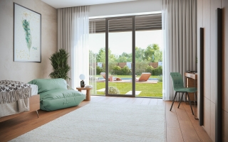 příklad interiéru domu