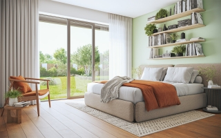 příklad interiéru domu