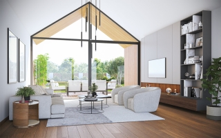 příklad interiéru domu