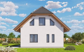 pohled domu
