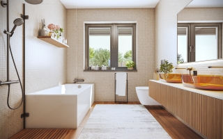 příklad interiéru domu