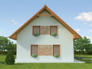 pohled domu