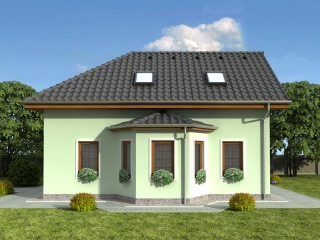 pohled domu