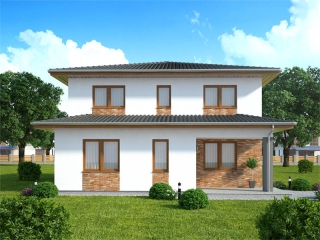 pohled domu
