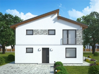pohled domu