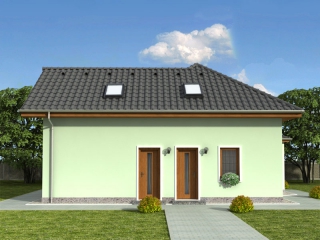 pohled domu