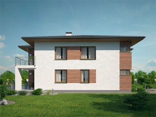 pohled domu