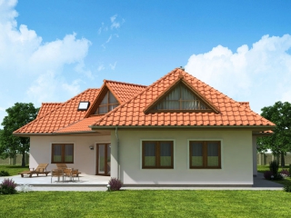 pohled domu