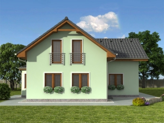 pohled domu