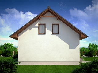 pohled domu