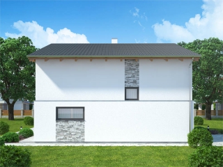 pohled domu
