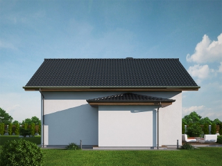 pohled domu