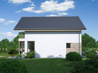 pohled domu